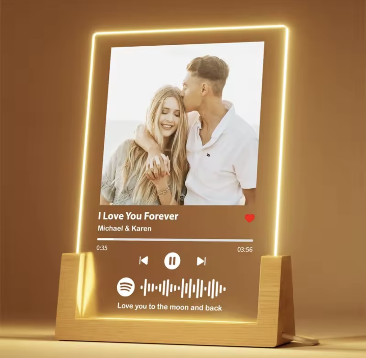 Spotify Plaque Custom Photo
