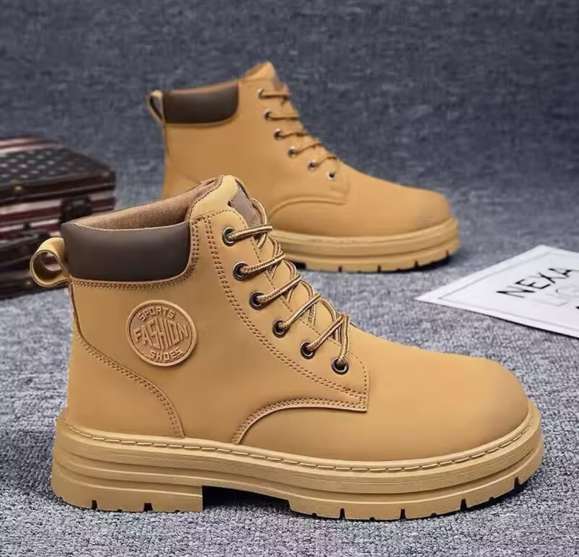 autumn men high boots