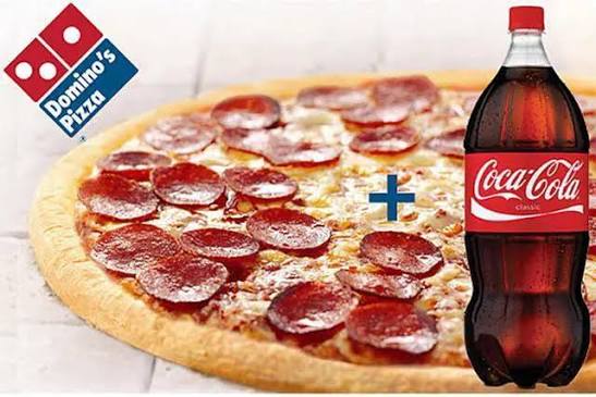 Pizza & coke