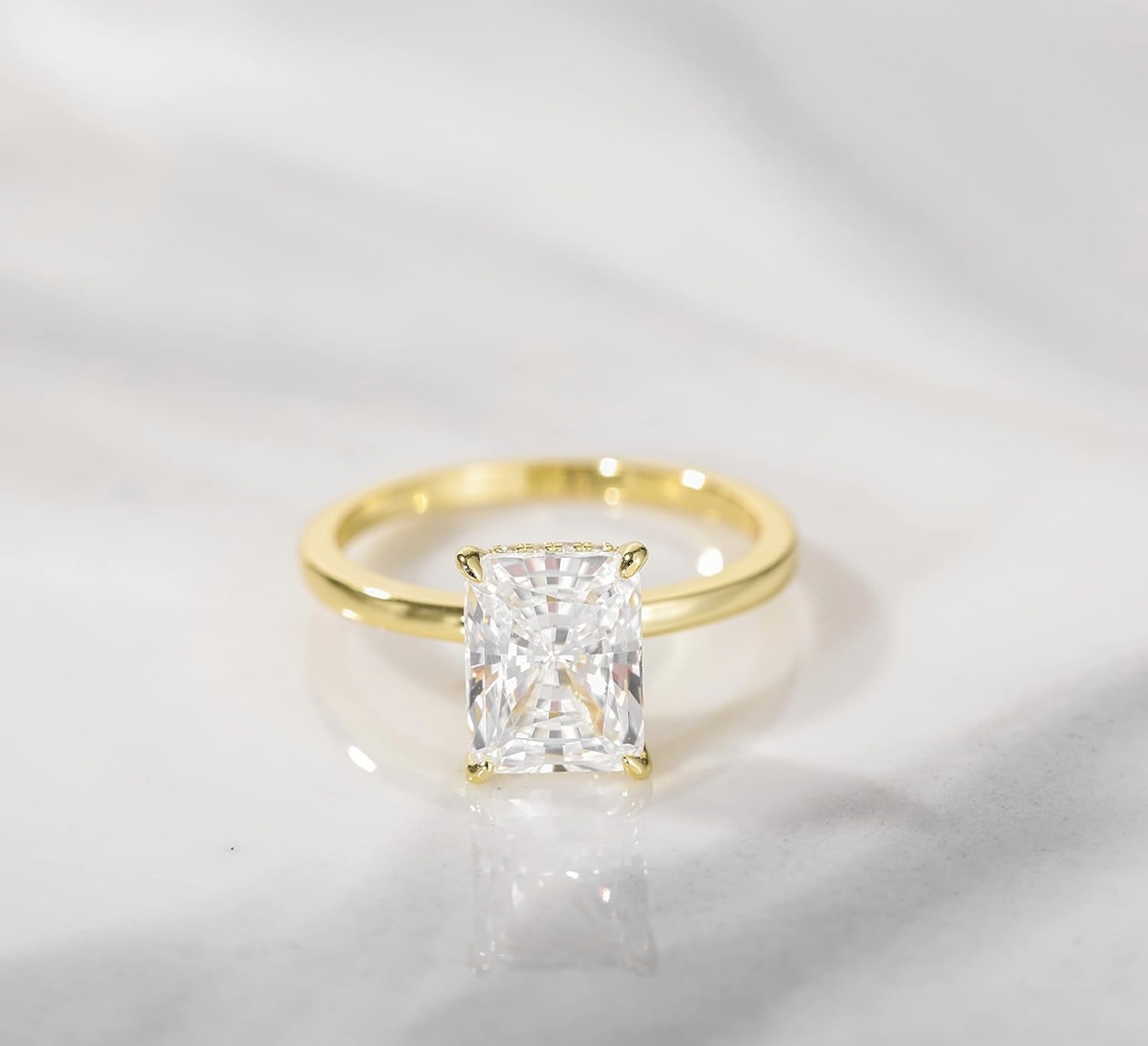 Gold-Plated  Silver Ring