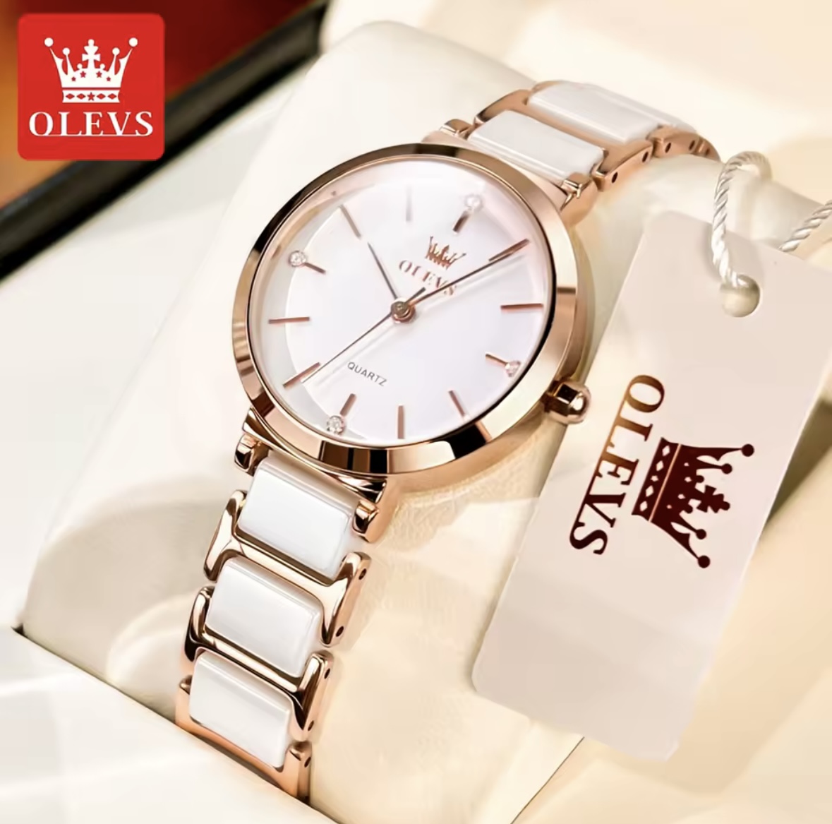 Luxury women OLEVS watch