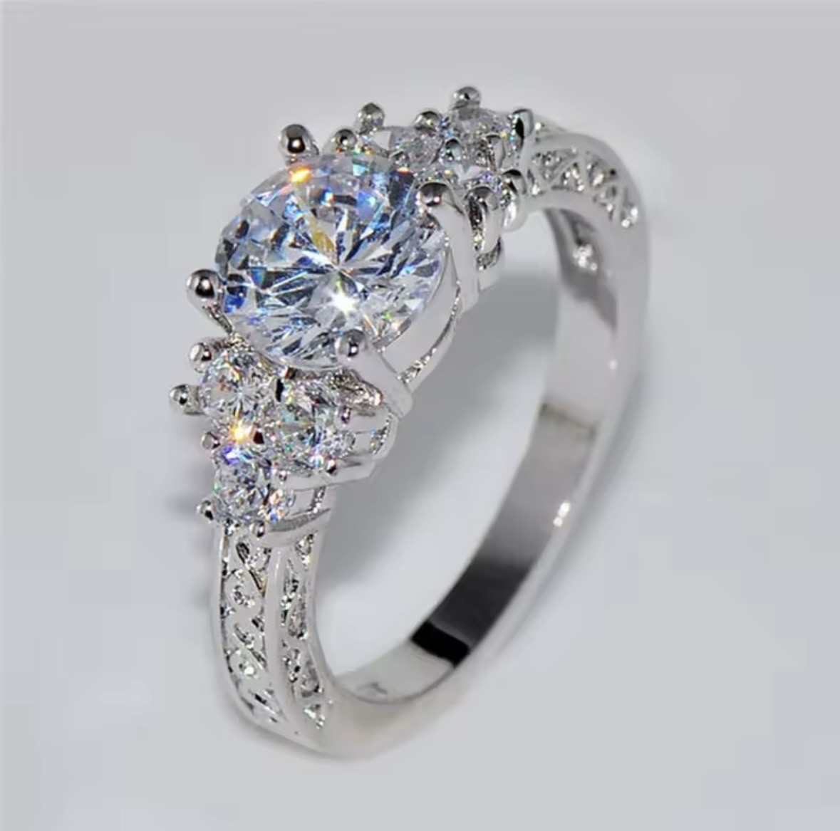 Crystal woman Ring