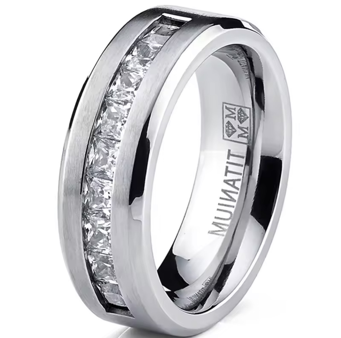 Glitter Men Ring