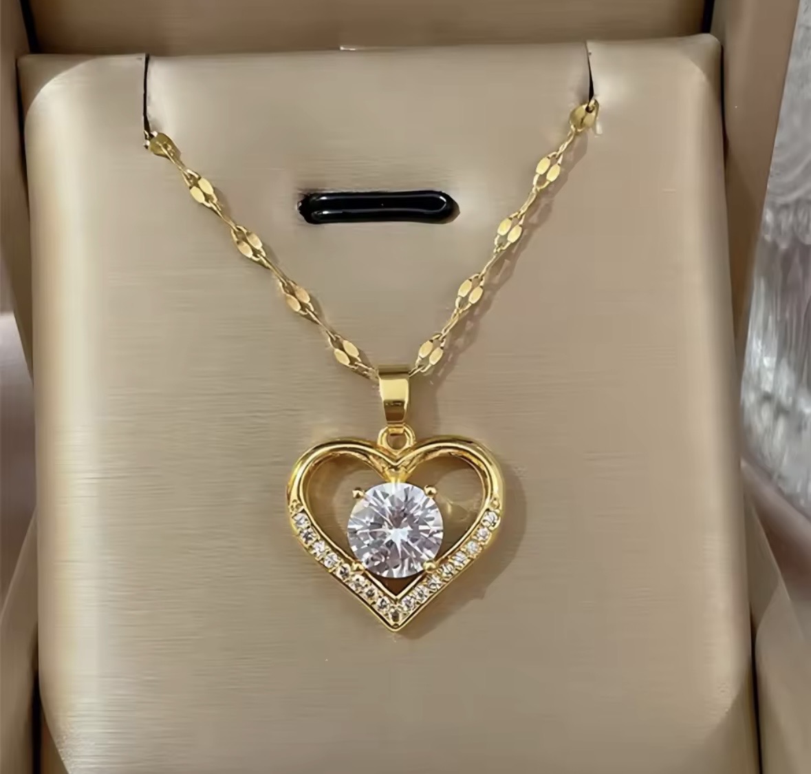 Gold Heart Necklace