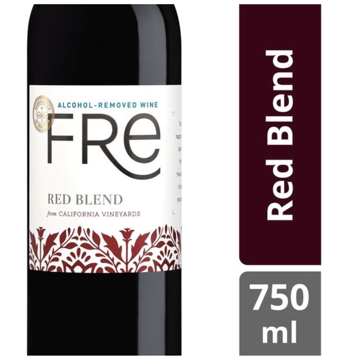 Red Non alcoholic wine