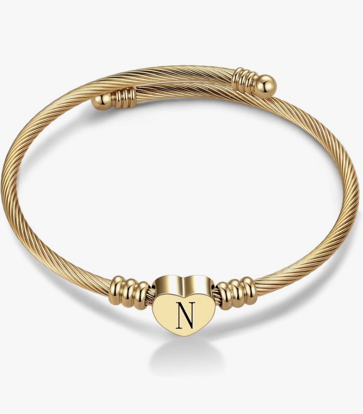 Gold Heart Bracelet